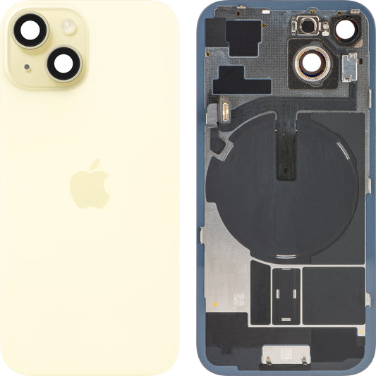 Kryt batérie Apple iPhone 15, Žltý, Swap
