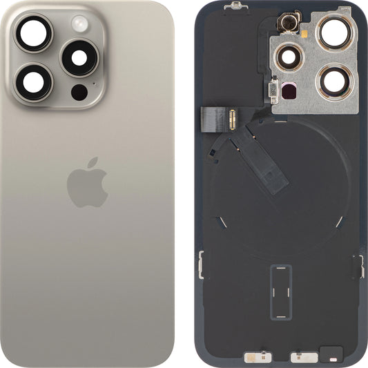 Kryt batérie Apple iPhone 15 Pro, Béžový (Prírodný titán), Swap