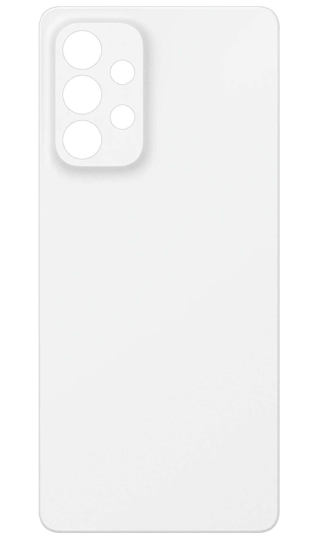 Kryt batérie kompatibilný so Samsung Galaxy A53 5G A536, biely