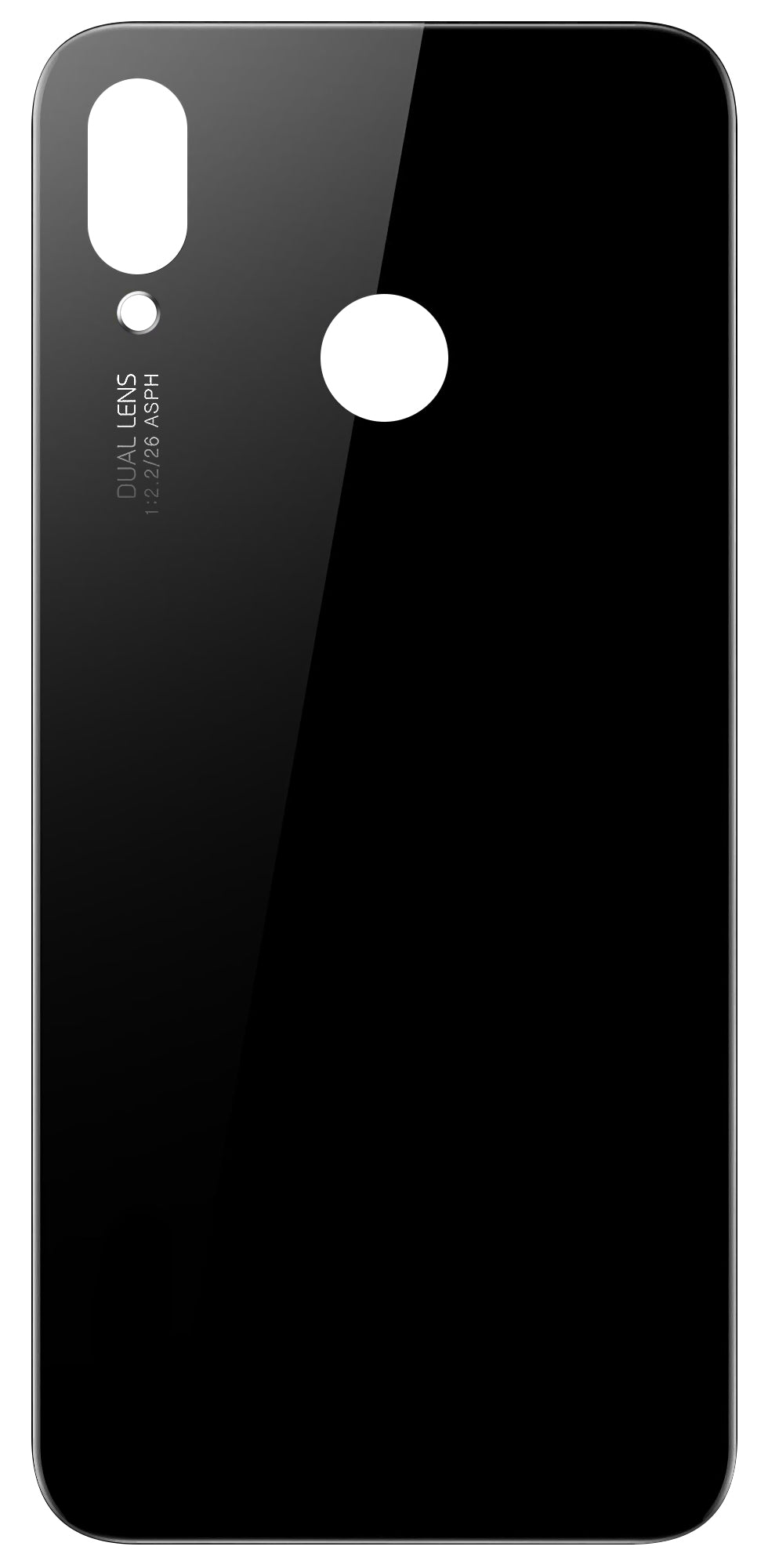 Kryt batérie kompatibilný s Huawei P20 Lite, čierny