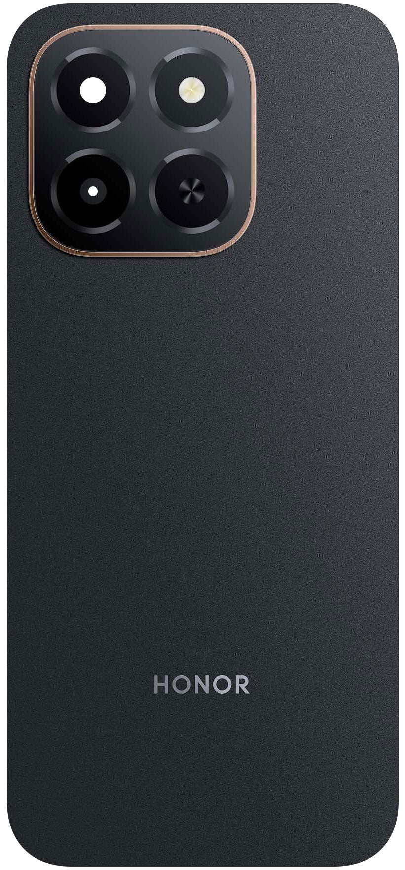 Kryt batérie Honor X6c, čierny (Midnight Black), servisný balík 9707ABYE