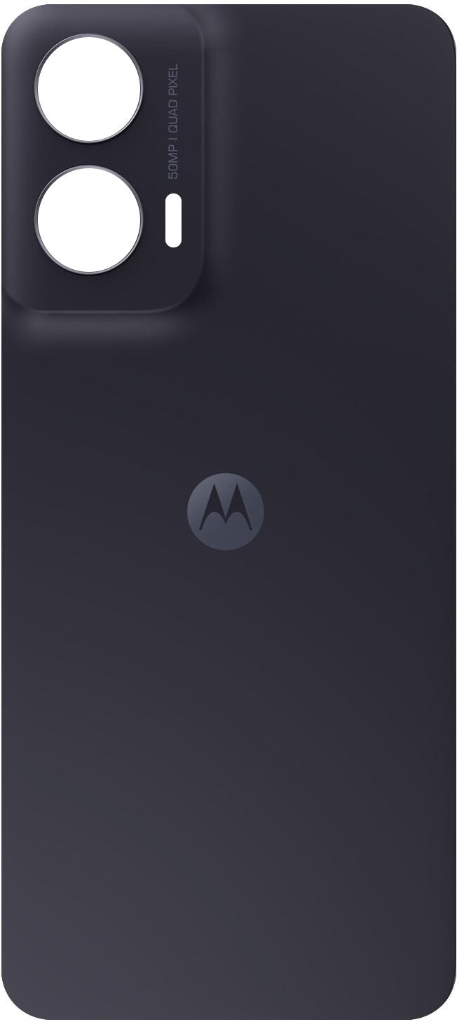Motorola Moto G35 Battery Cover, Black (Midnight Black), Service Pack 5S58C28884TD