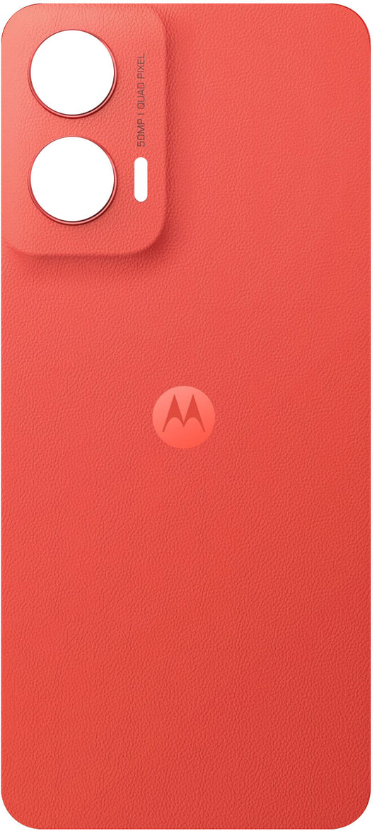 Kryt batérie Motorola Moto G35, Červený (Guava Red), Servisný balíček 5S58C28887TD