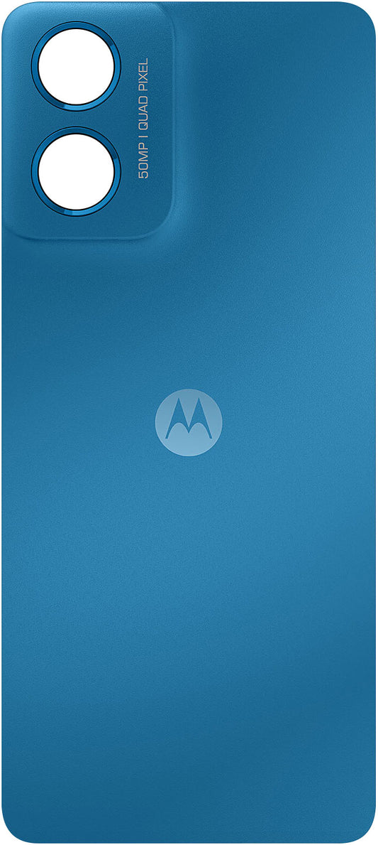 Kryt batérie Motorola Moto G04s, Modrý (Satin Blue), Servisný balíček 5S58C24269