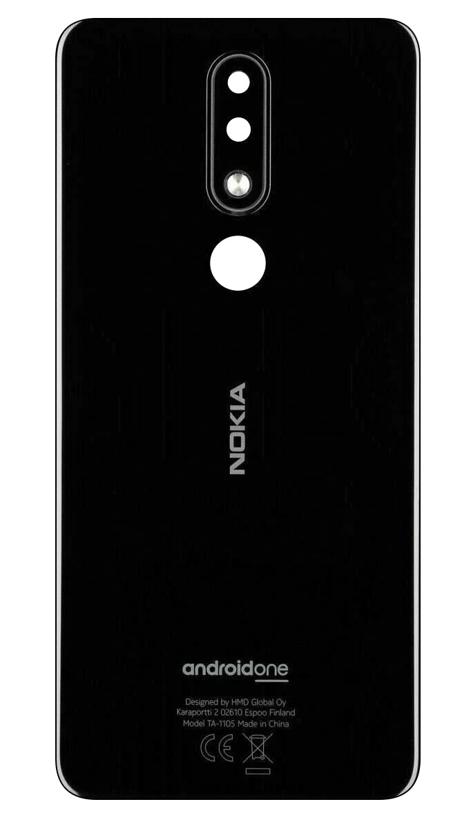 Kryt batérie Nokia 5.1 Plus, čierny, výmena