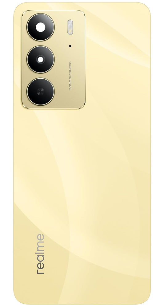 Kryt batérie Realme C75 4G, Zlatý (Lightning Gold), Servisný balíček 621033000467
