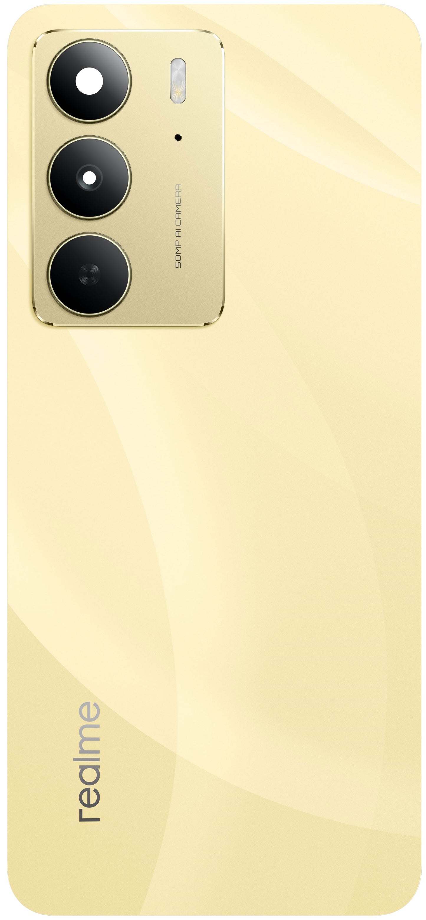 Kryt batérie Realme Realme 14x (India), Zlatý (Golden Glow), Service Pack 621033000420