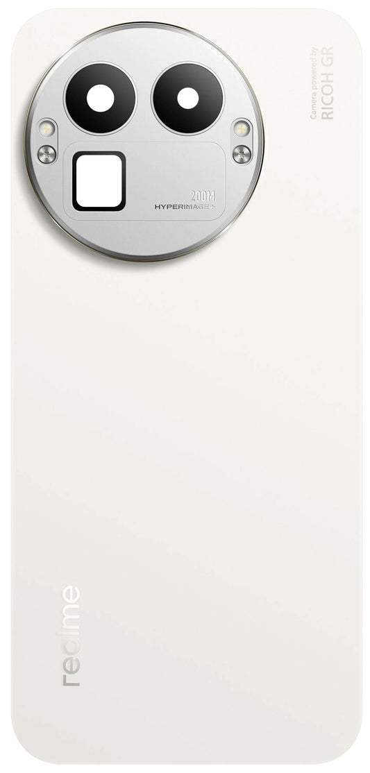 Realme GT 8 Pro Battery Cover, White (Diary White), Service Pack 621033000791