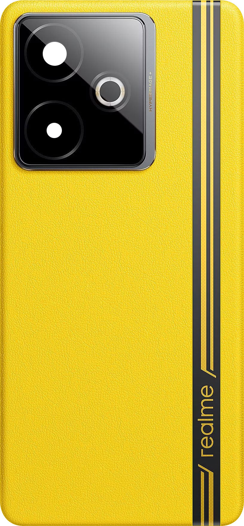Kryt batérie Realme GT 7T, Žltá (Racing Yellow), Servisný balík 621033000634