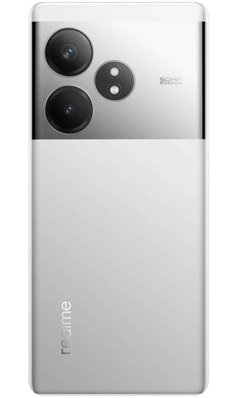 Kryt batérie Realme GT 6T, Strieborný (Fluid Silver), Servisný balíček 621033000296