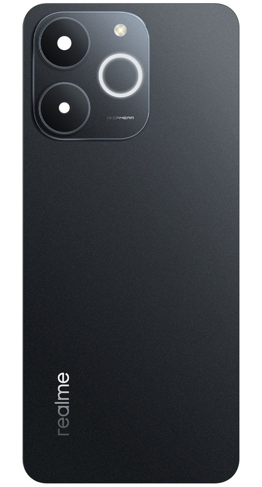 Kryt batérie Realme Note 70T, Čierny (Obsidian Black), Servisný balík 621033000695