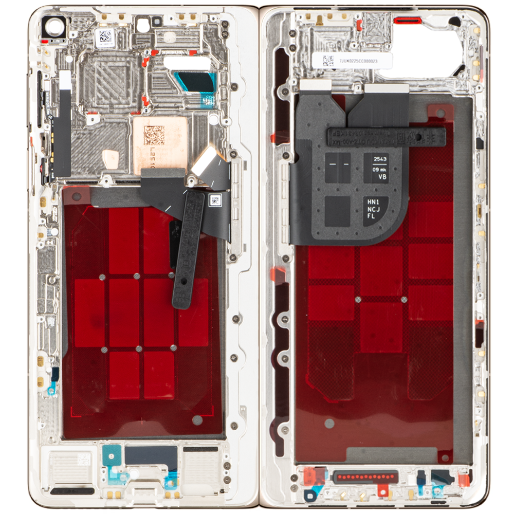 Stredný kryt Huawei Mate X7, Zlatý, Servisný balíček 02357JUK