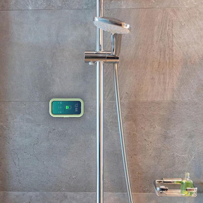 Obal na stenu s dotykovou membránou Techsuit LC-999 pre telefón, vodotesný, zelený