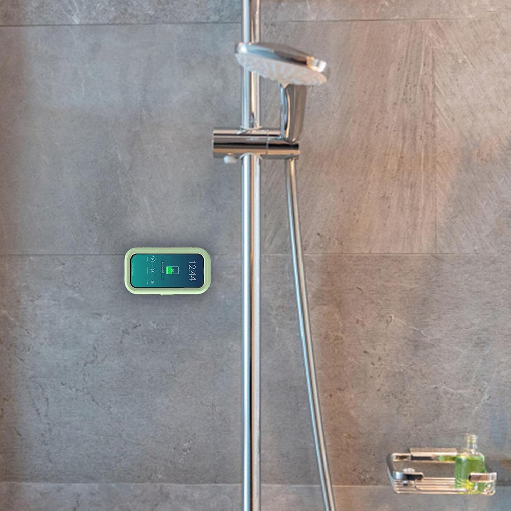 Obal na stenu s dotykovou membránou Techsuit LC-999 pre telefón, vodotesný, zlatistozelený