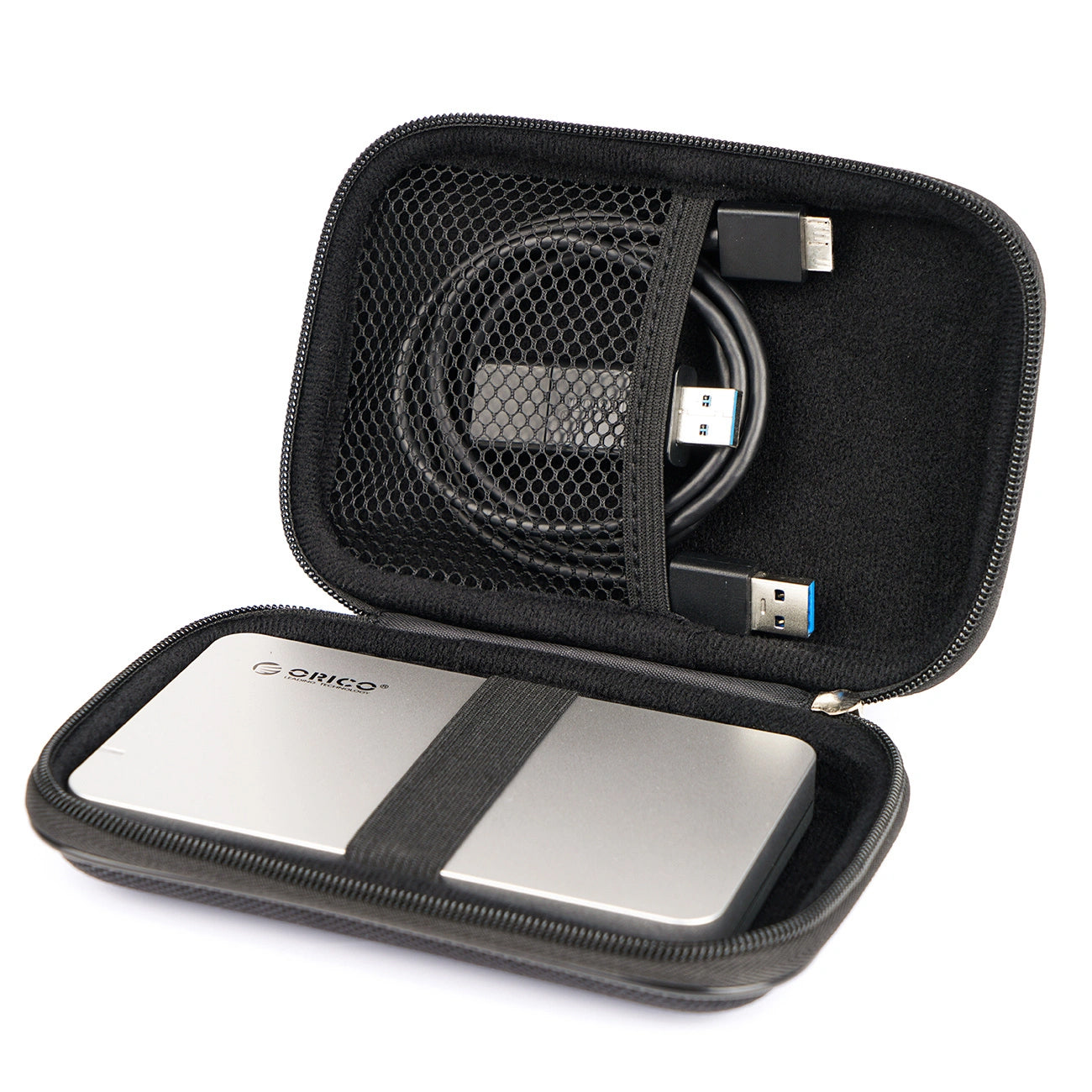 Ochranný kryt Orico PHD-25 pre HDD / SSD 2,5 palca, zelený