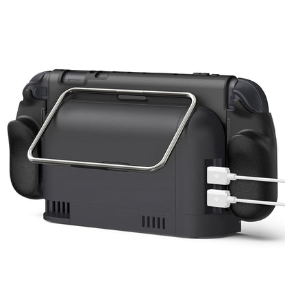 Ochranný kryt Spigen Dual Grip Pro pre konzolu Nintendo Switch 2, čierny ACS10196