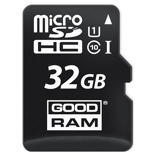 Pamäťová karta microSDHC GoodRam, 32GB, trieda 10 / UHS-1 U1, s adaptérom
