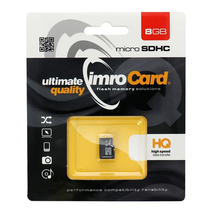 Pamäťová karta microSDHC Imro, 8Gb, trieda 4
