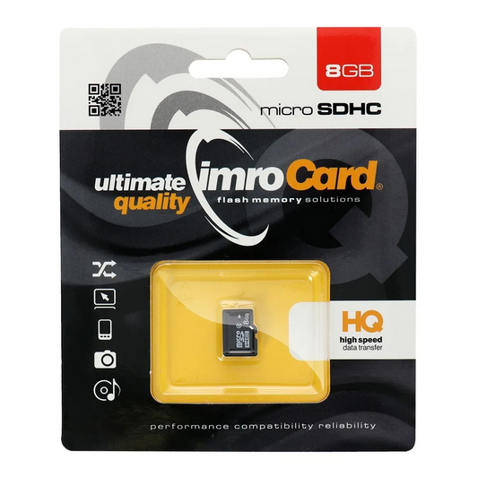 Pamäťová karta microSDHC Imro, 8Gb, trieda 4
