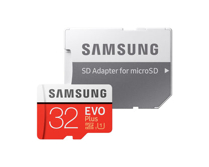 Pamäťová karta microSDHC Samsung Evo Plus, 32Gb, Trieda 10 / UHS-1 U1, S adaptérom MB-MC32GA/APC