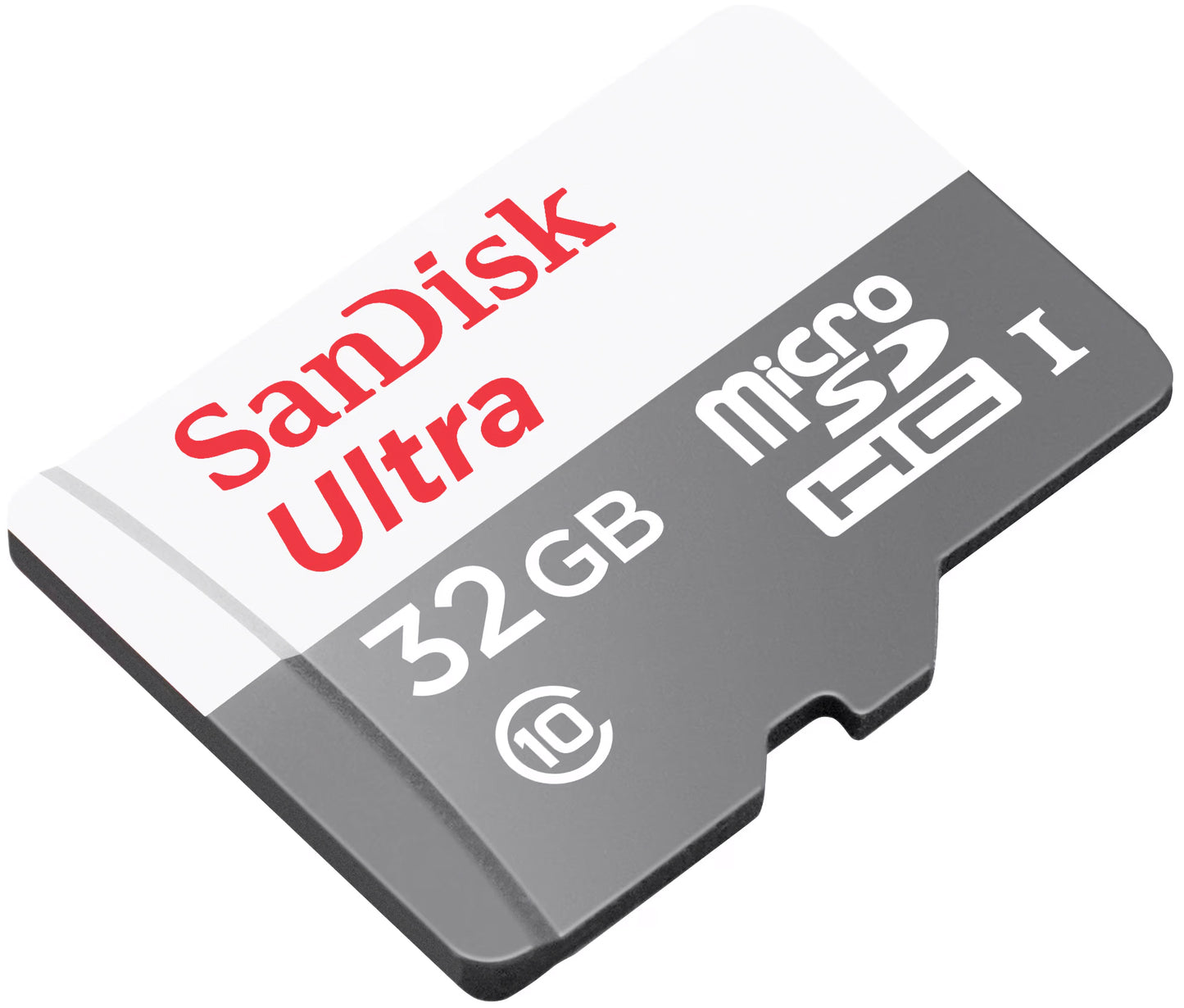 Pamäťová karta microSDHC SanDisk Ultra, 32Gb, Trieda 10, S adaptérom SDSQUNR-032G-GN3MA
