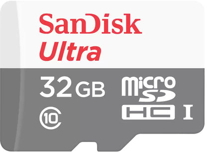 Pamäťová karta microSDHC SanDisk Ultra, 32Gb, Trieda 10, S adaptérom SDSQUNR-032G-GN3MA