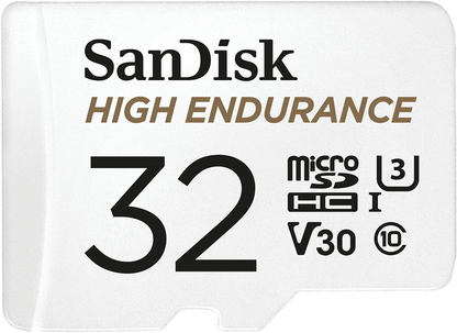 Pamäťová karta microSDHC SanDisk High Endurance, 32GB, Trieda 10 / UHS-1 U3, s adaptérom SDSQQNR-032G-GN6IA