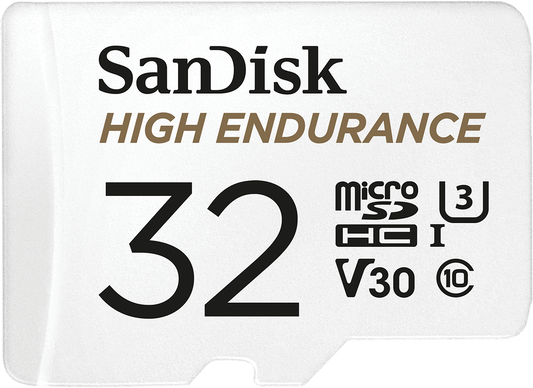 Pamäťová karta microSDHC SanDisk High Endurance, 32GB, Trieda 10 / UHS-1 U3, s adaptérom SDSQQNR-032G-GN6IA