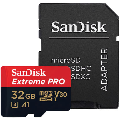 Pamäťová karta microSDHC SanDisk Extreme Pro, 32Gb, Trieda 10 / UHS-1 U3, S adaptérom SDSQXCG-032G-GN6MA