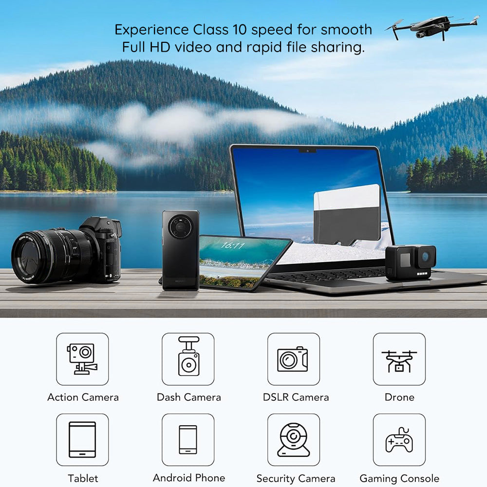 Pamäťová karta microSDHC Techsuit THCM11, 32 GB, trieda 10, s adaptérom