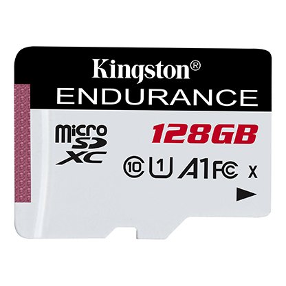 Pamäťová karta microSDXC Kingston Endurance, 128Gb, Trieda 10 / UHS-1 U1 SDCE/128GB