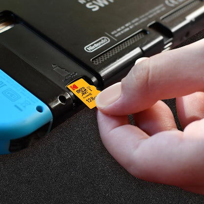 Pamäťová karta microSDXC Kodak Premium Performance, 128Gb, Trieda 10 / UHS-1 U1, S adaptérom EKMSDM128GXC10K