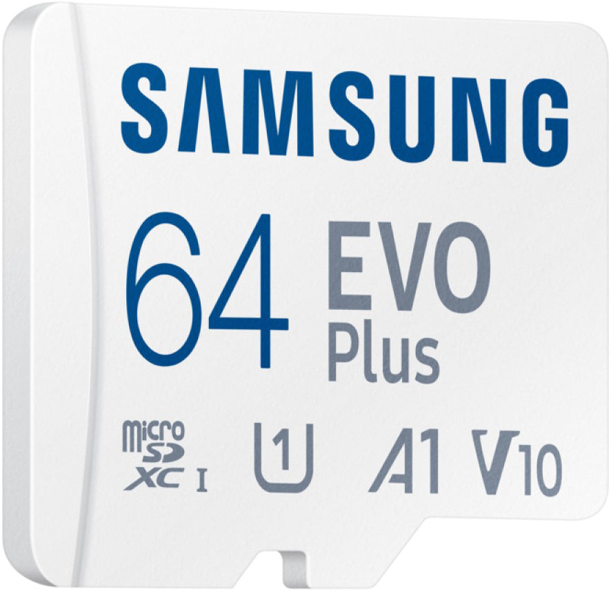 Pamäťová karta microSDXC Samsung Evo Plus, 64Gb, Trieda 10 / UHS-1 U1, S adaptérom MB-MC64SA/EU
