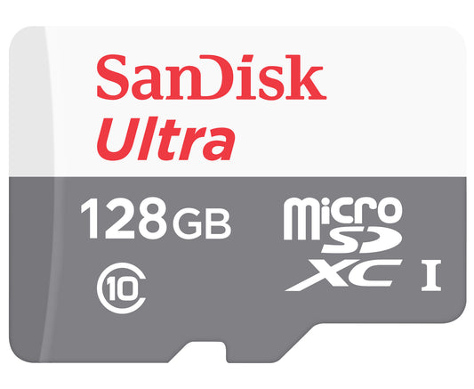 Pamäťová karta microSDXC SanDisk Ultra, 128Gb, Trieda 10 SDSQUNR-128G-GN6MN