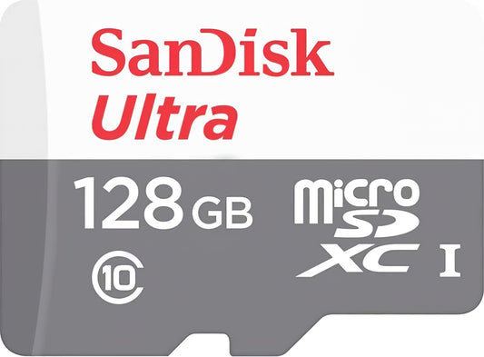 Pamäťová karta microSDXC SanDisk Ultra, 128Gb, Trieda 10 SDSQUNR-128G-GN3MN