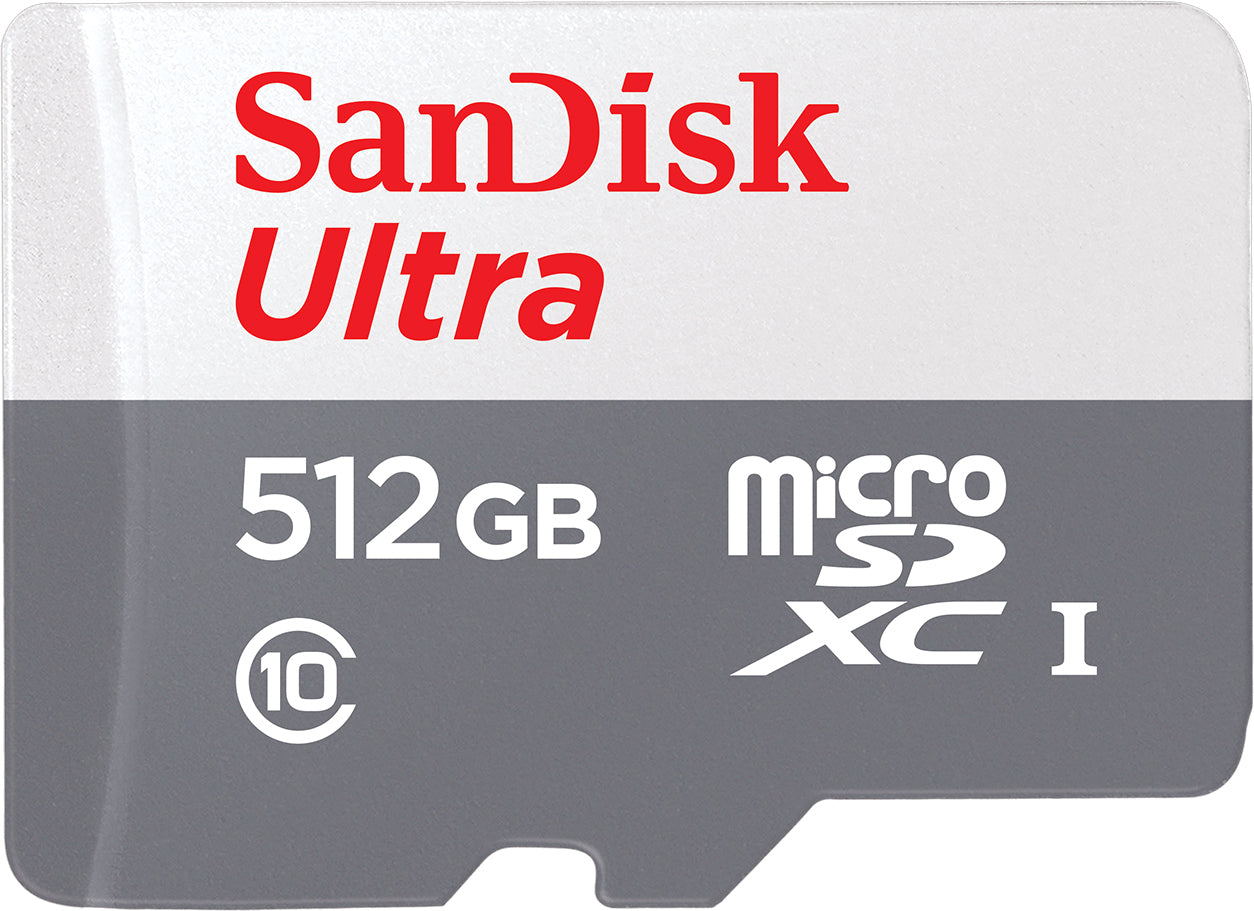 Pamäťová karta microSDXC SanDisk Ultra, 512Gb, Trieda 10 SDSQUNR-512G-GN3MN