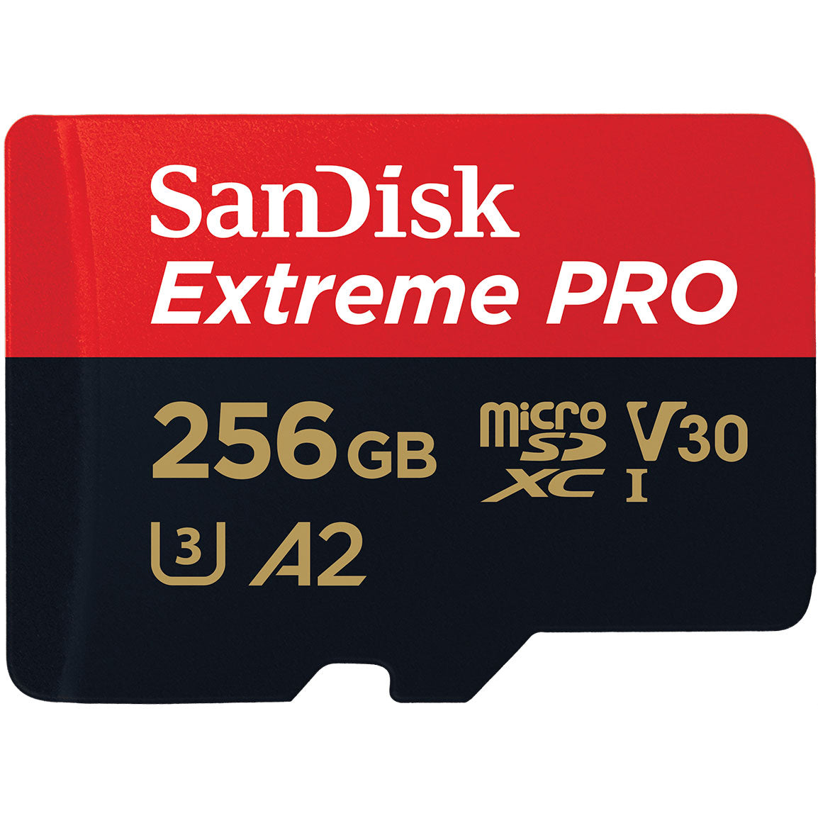Pamäťová karta microSDXC SanDisk Extreme Pro, 256Gb, Trieda 10 / UHS-1 U3, S adaptérom SDSQXCD-256G-GN6MA