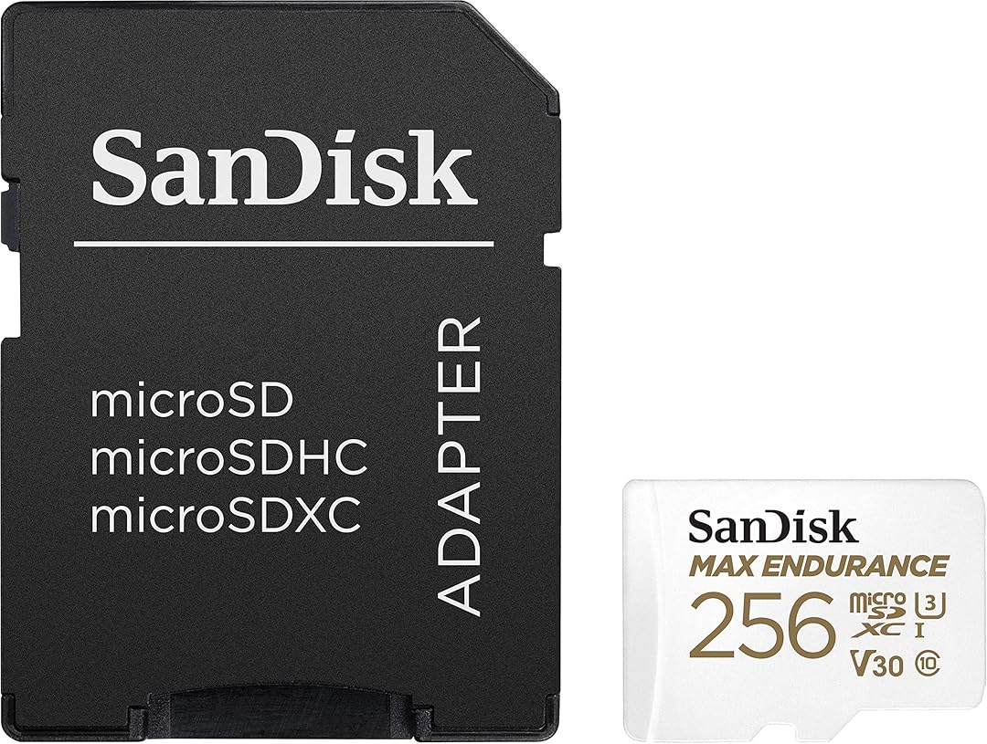Pamäťová karta microSDXC SanDisk MAX Endurance, 256Gb, Trieda 10 / UHS-1 U3, S adaptérom SDSQQVR-256G-GN6IA