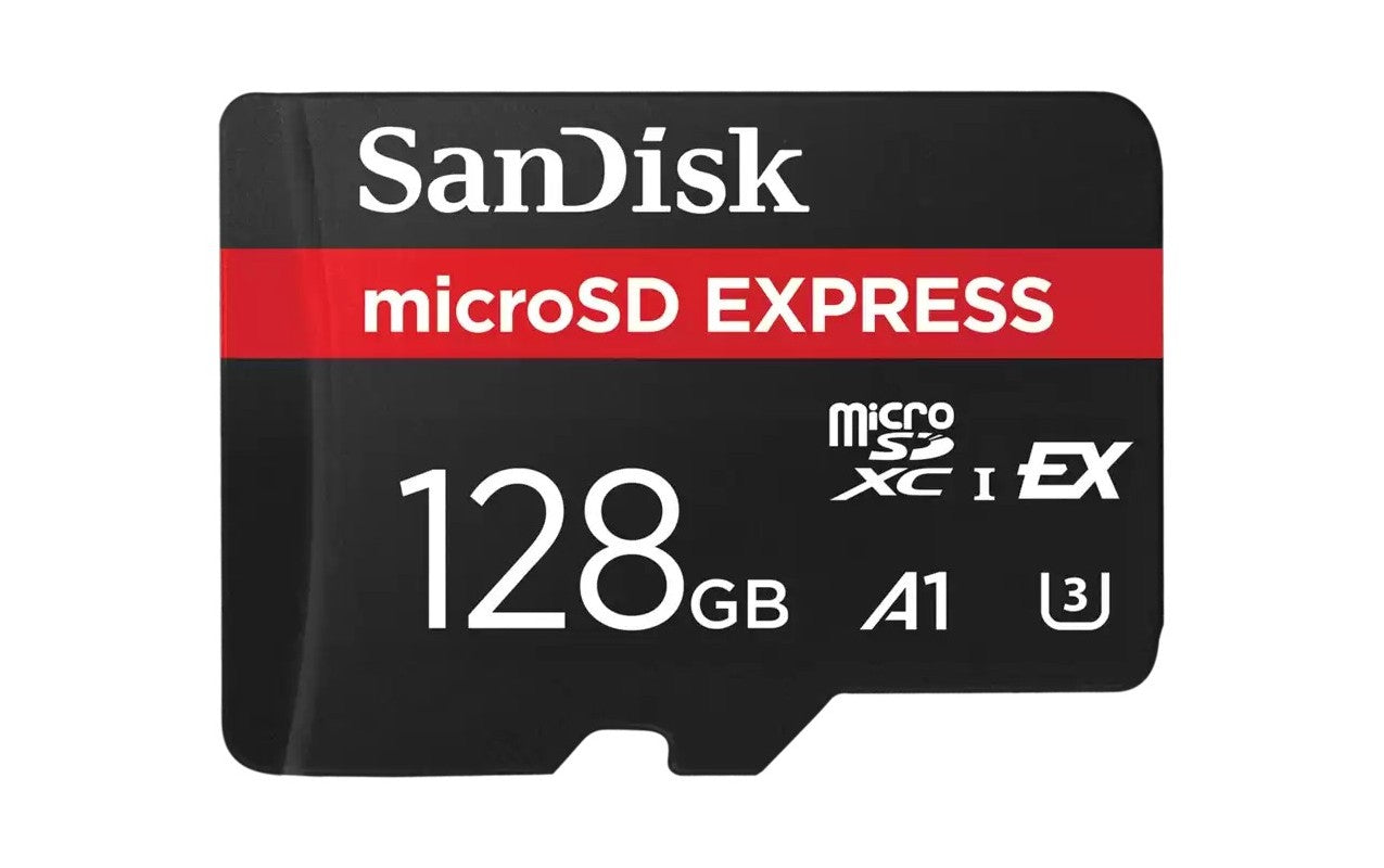 Pamäťová karta microSDXC SanDisk Express, 128Gb, Trieda 10 / UHS-1 U3 SDSQXFN-128G-GN4NN