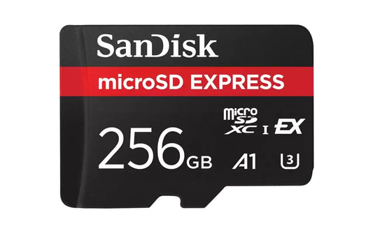 Pamäťová karta microSDXC SanDisk Express, 256Gb, Trieda 10 / UHS-1 U3 SDSQXFN-256G-GN4NN