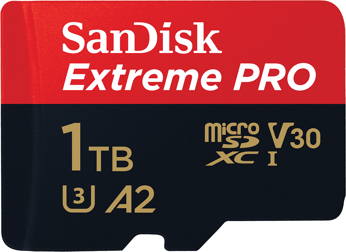 Pamäťová karta microSDXC SanDisk Extreme Pro, 1TB, trieda 10 / UHS-1 U3, s adaptérom SDSQXCD-1T00-GN6MA