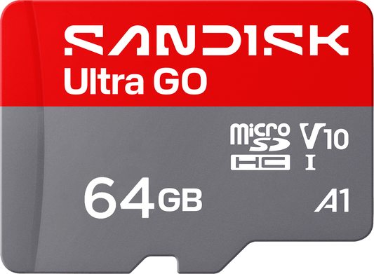 Pamäťová karta microSDXC SanDisk Ultra GO Android A1, 64GB, trieda 10 / UHS-1 U1 SDSQUGN-064G-GN6MN