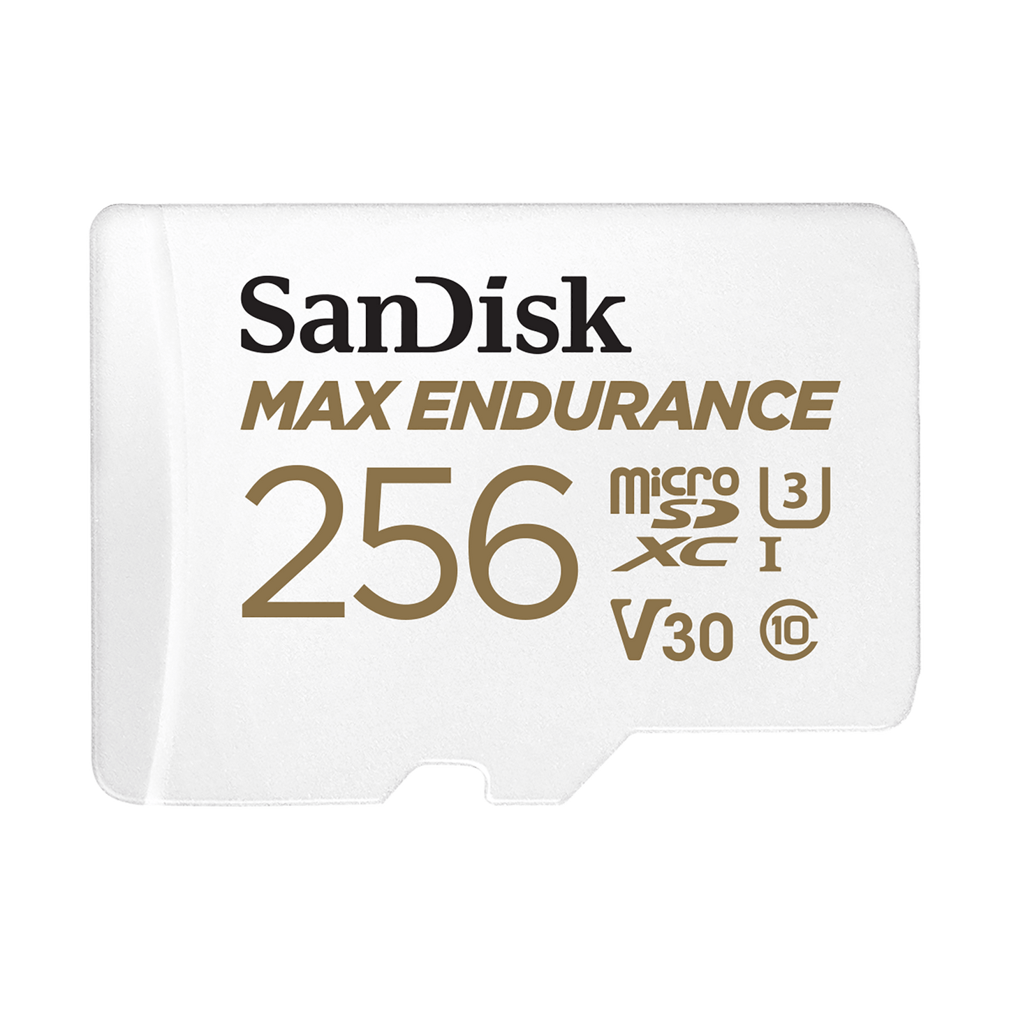 Pamäťová karta microSDXC SanDisk MAX Endurance, 256Gb, Trieda 10 / UHS-1 U3, S adaptérom SDSQQVR-256G-GN6IA