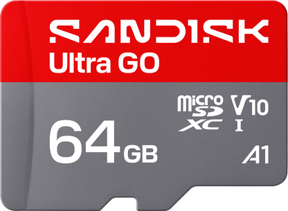 Pamäťová karta microSDXC SanDisk Ultra GO Android A1, 64GB, trieda 10 / UHS-1 U1 SDSQUGN-064G-GN6MN