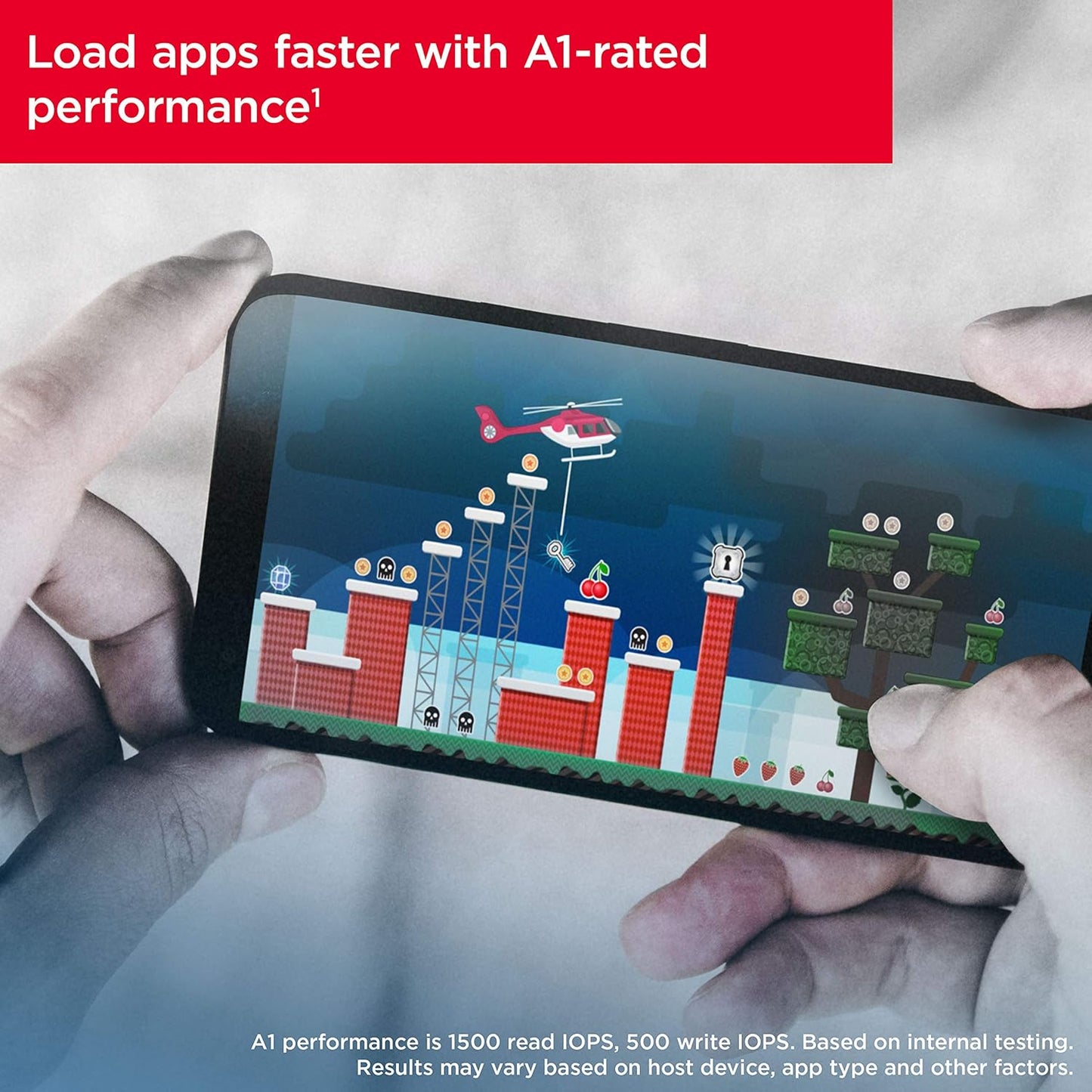 Pamäťová karta microSDXC SanDisk Ultra Android A1, 512Gb, Trieda 10 / UHS-1 U1 SDSQUAC-512G-GN6MN