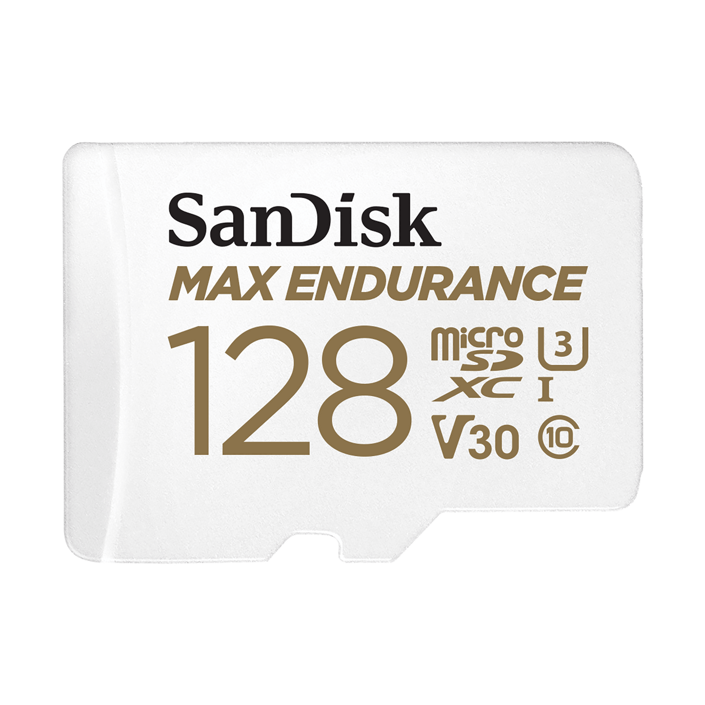 Pamäťová karta microSDXC SanDisk MAX Endurance, 128Gb, Trieda 10 / UHS-1 U3, S adaptérom SDSQQVR-128G-GN6IA