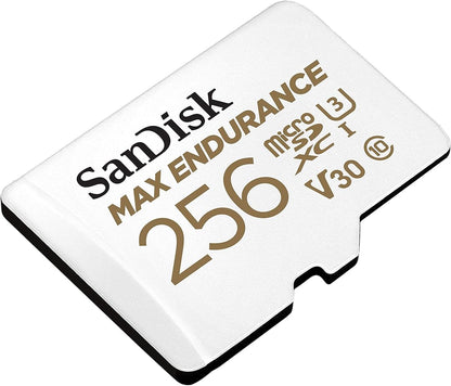 Pamäťová karta microSDXC SanDisk MAX Endurance, 256Gb, Trieda 10 / UHS-1 U3, S adaptérom SDSQQVR-256G-GN6IA