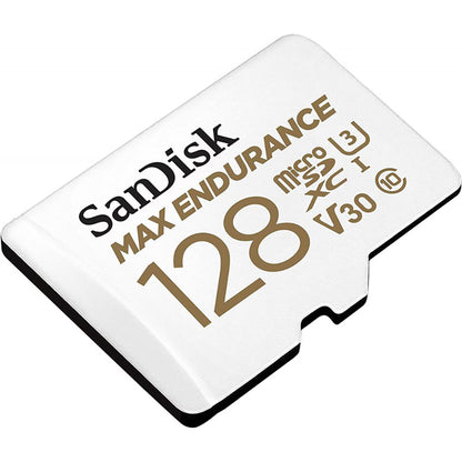 Pamäťová karta microSDXC SanDisk MAX Endurance, 128Gb, Trieda 10 / UHS-1 U3, S adaptérom SDSQQVR-128G-GN6IA