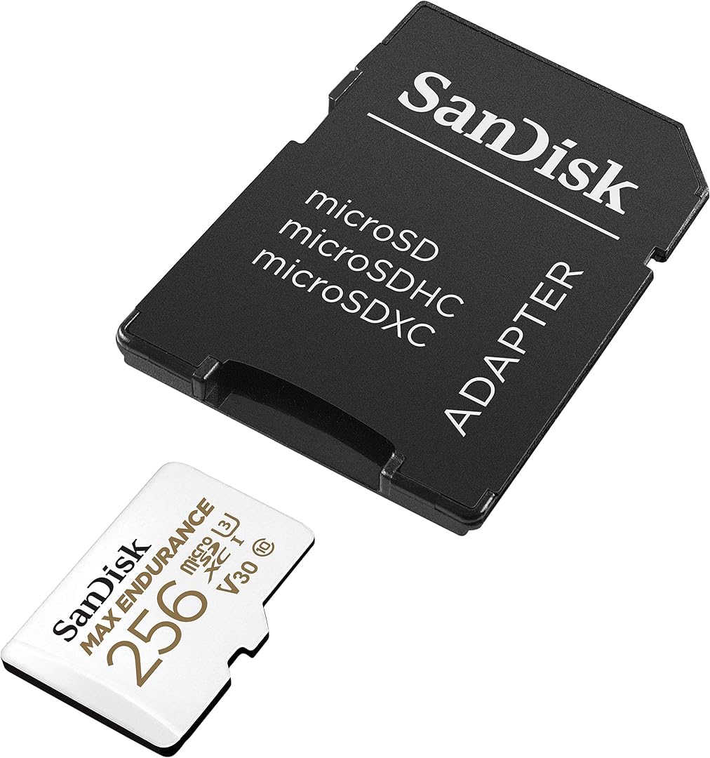 Pamäťová karta microSDXC SanDisk MAX Endurance, 256Gb, Trieda 10 / UHS-1 U3, S adaptérom SDSQQVR-256G-GN6IA