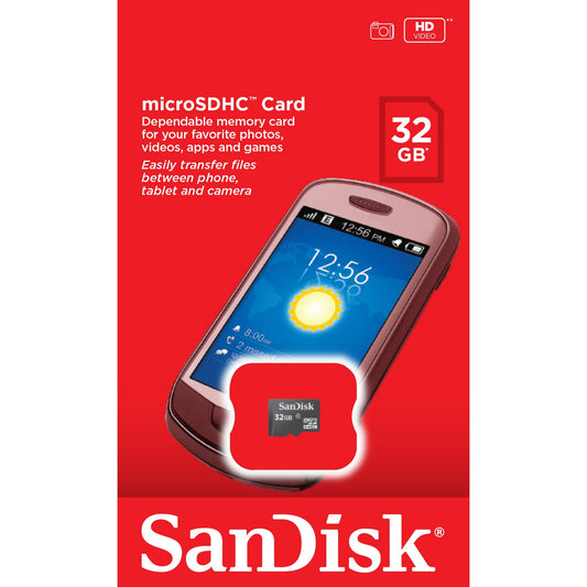 Pamäťová karta microSDHC SanDisk Ultra, 32Gb, Trieda 4